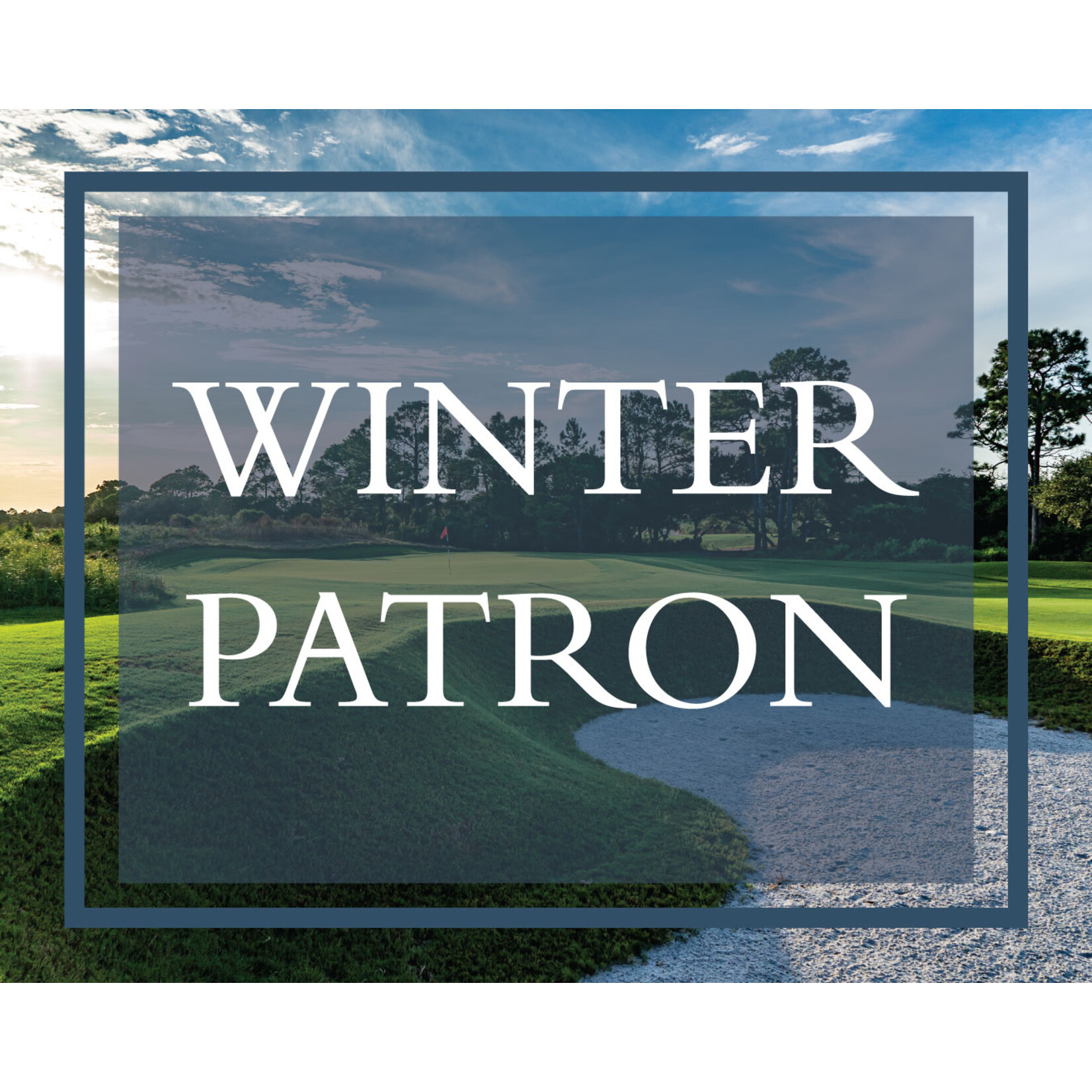 Winter Patron Card  **INSTORE PICK UP ONLY**