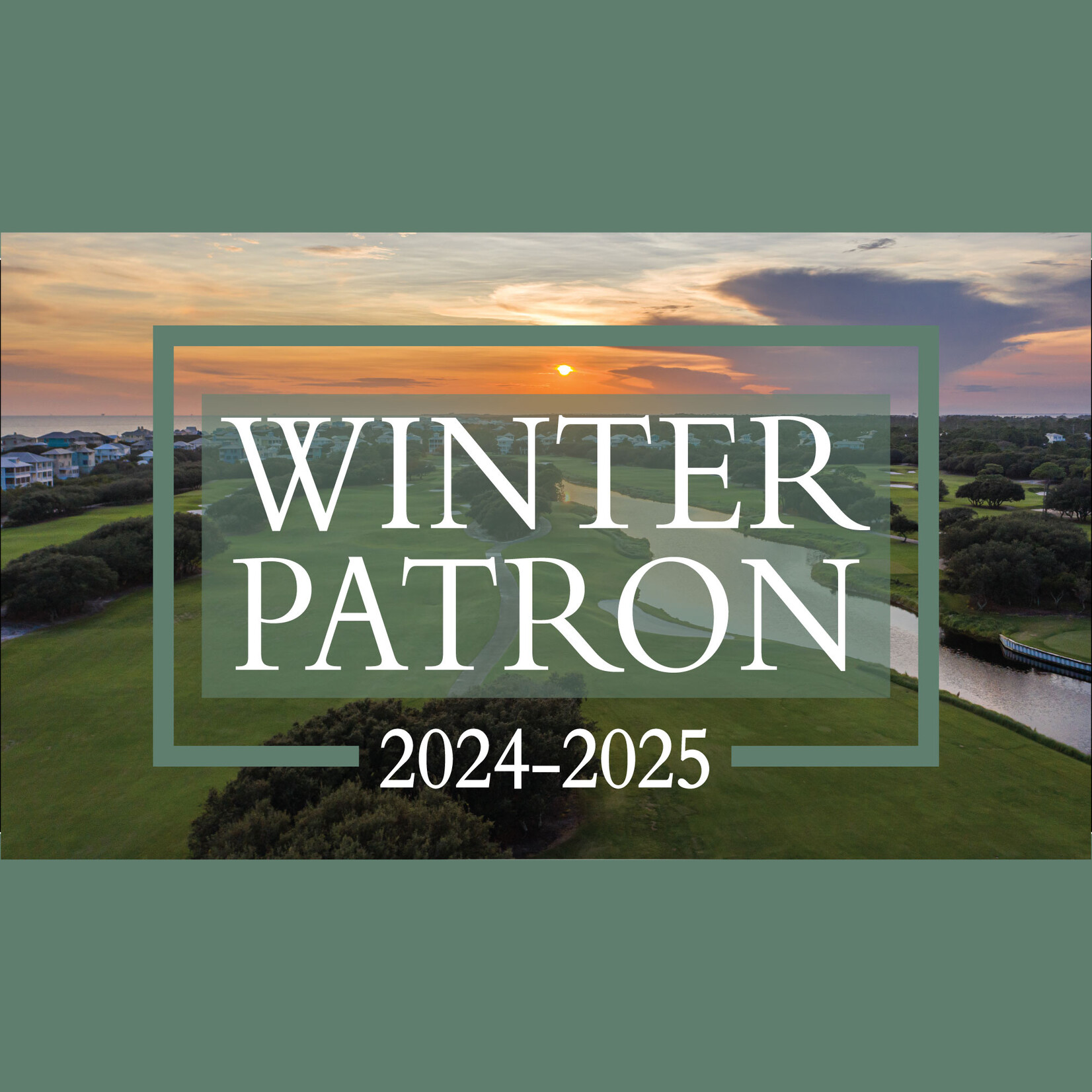 Winter Patron Card  **INSTORE PICK UP ONLY**