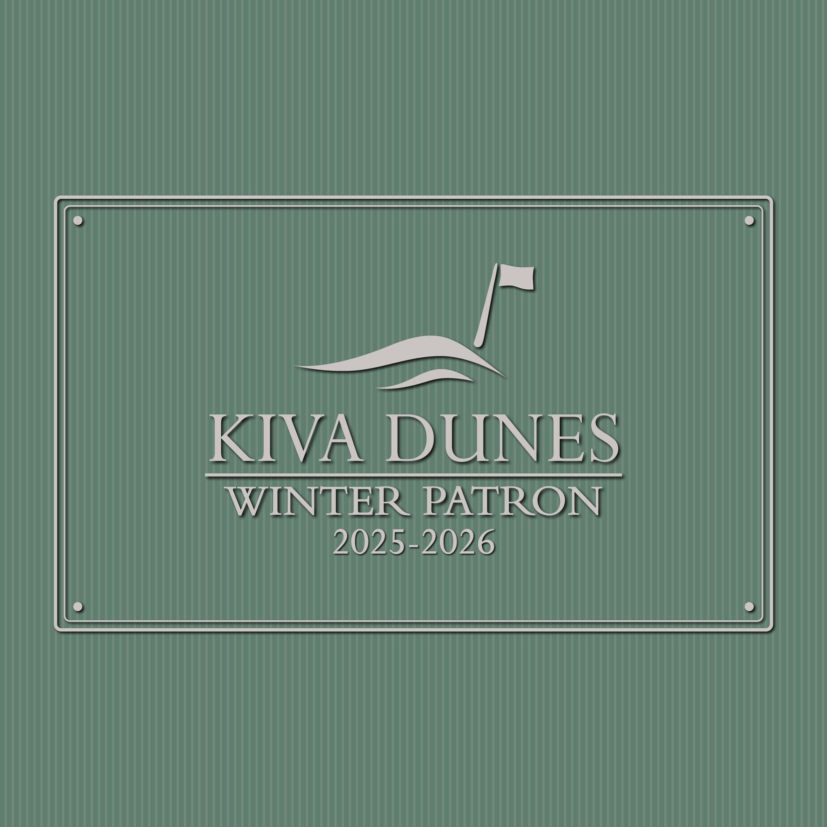 Winter Patron Card  **STORE PICK UP ONLY**
