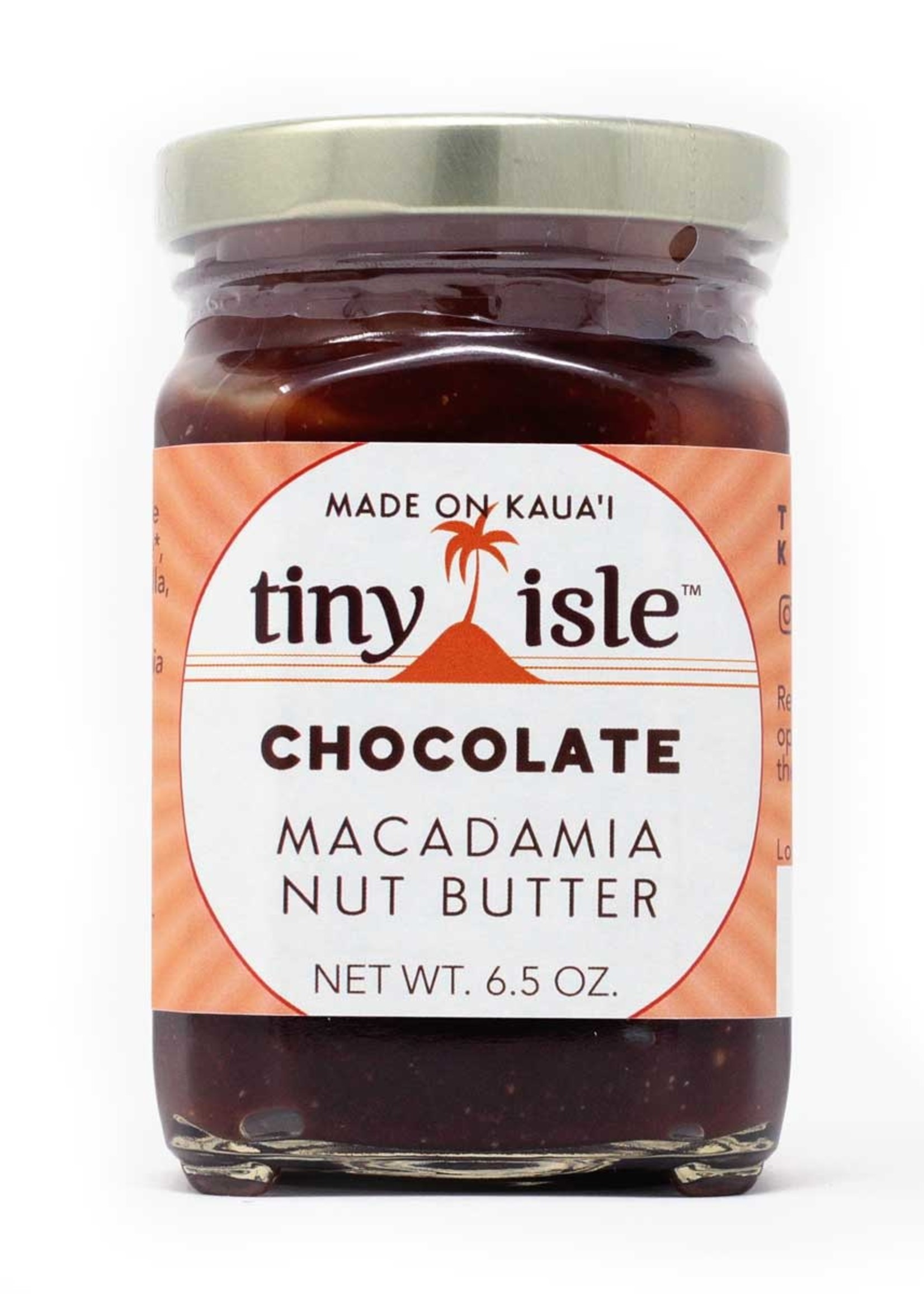 Tiny Isle Kauai Chocolate Macadamia Nut Butter 6.5oz