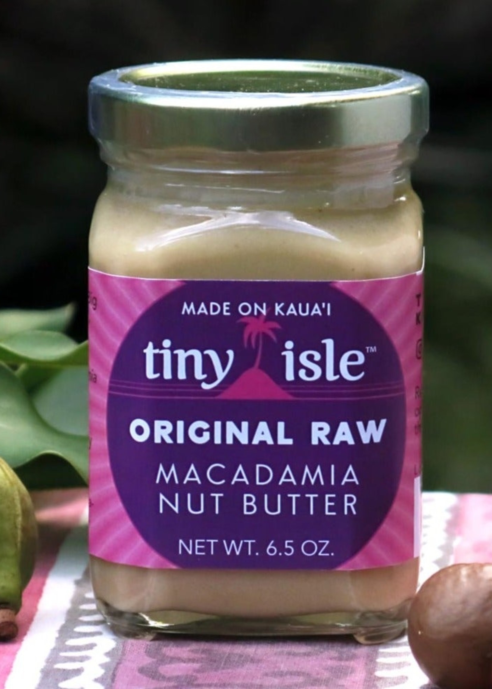 Tiny Isle Kauai Original Macadamia Nut Butter 6.5oz
