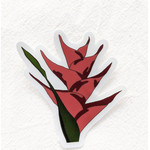 The HK Experience Heliconia Sticker