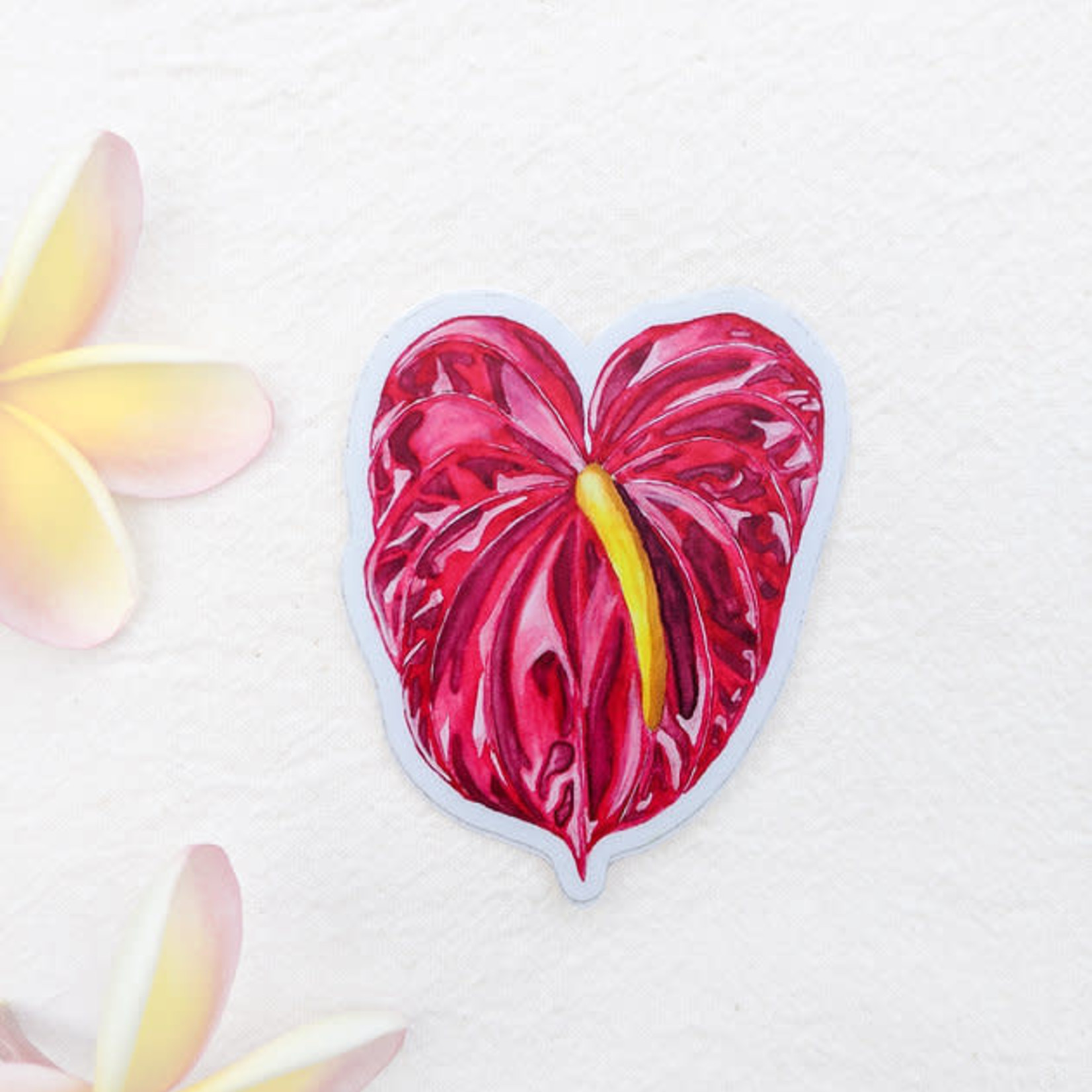 The HK Experience Anthurium Sticker