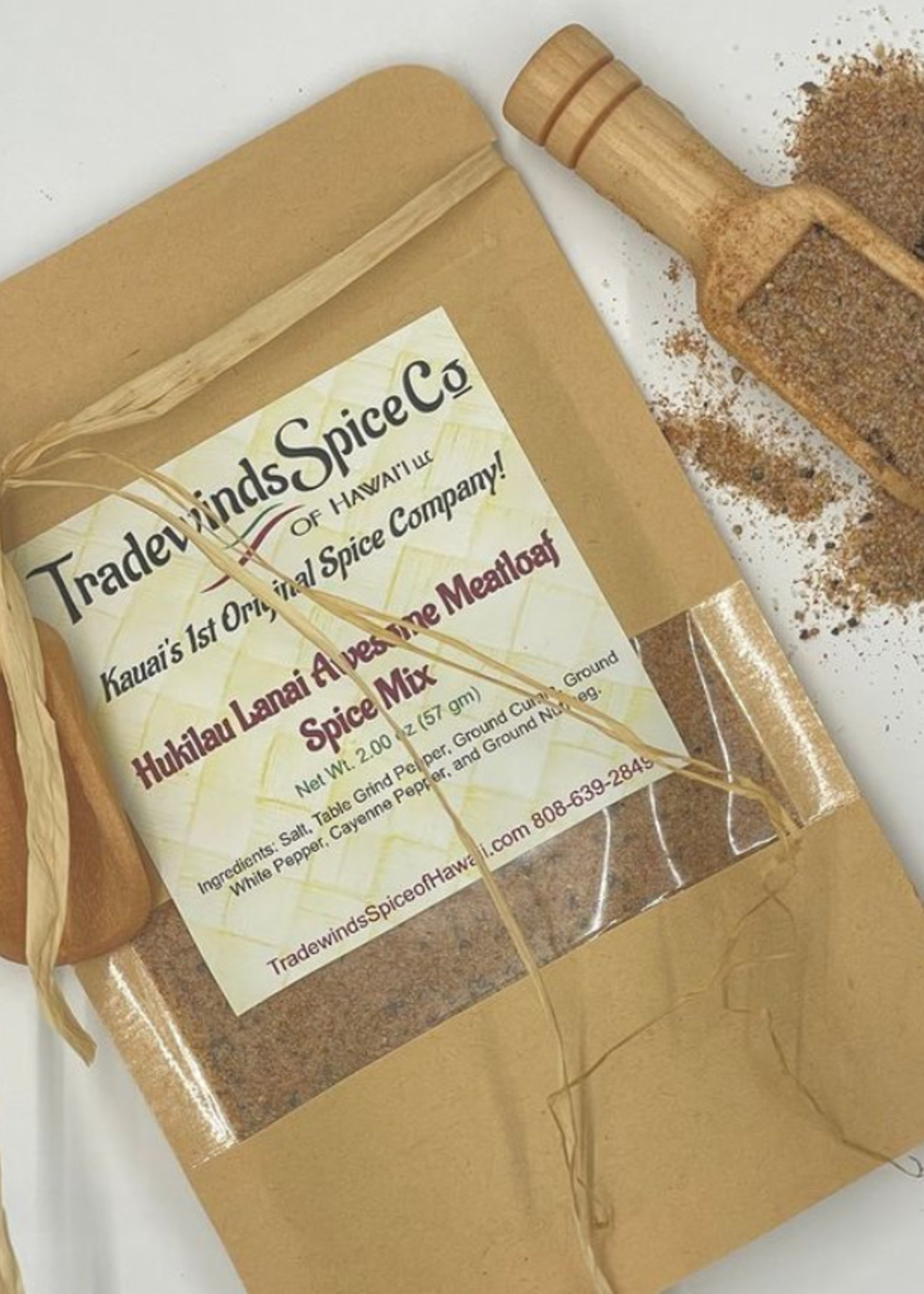 Tradewinds Spice Company 2 oz. Hukilau Lanai Awesome Meatloaf Spice Mix