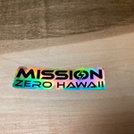 Mission Zero Mission Zero Sticker