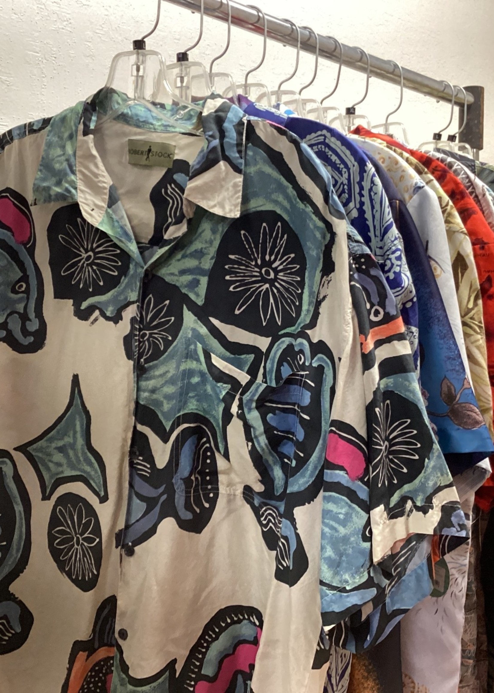 Mission Zero Men's Vintage Aloha Shirt - Silk