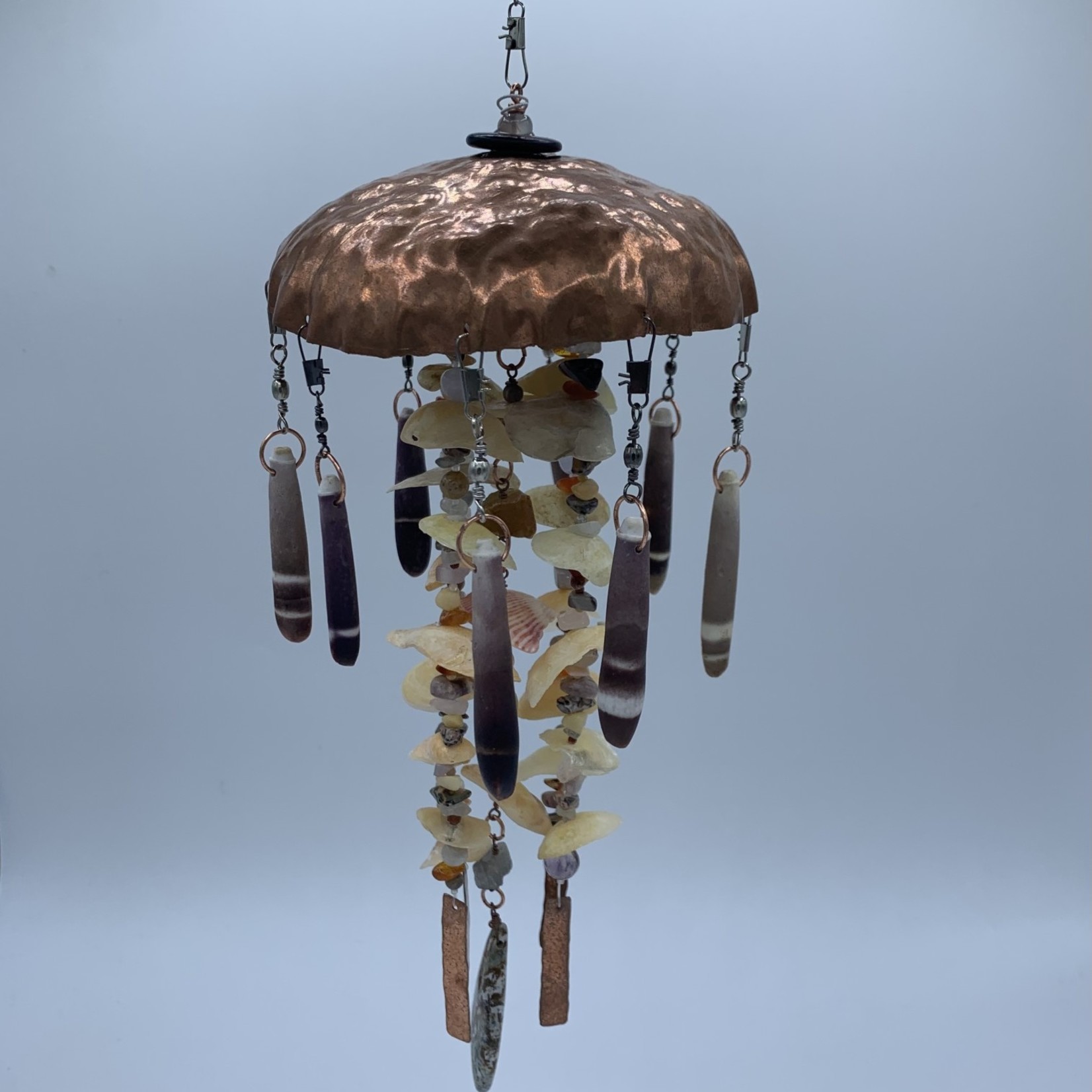 Jillyfish Copper Sea Shell + Pencil Urchin Jellyfish - Medium