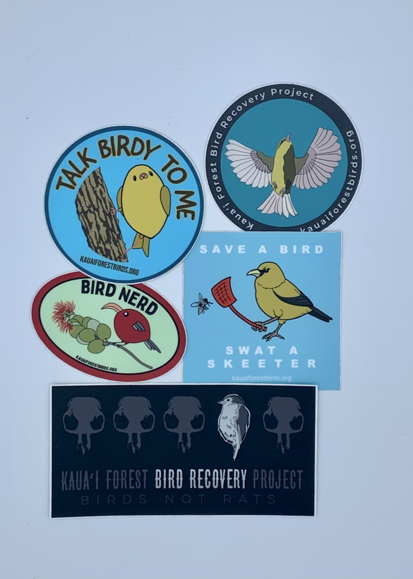 Kaua'i Forest Bird Recovery Project Kauai Forest Bird Sticker -