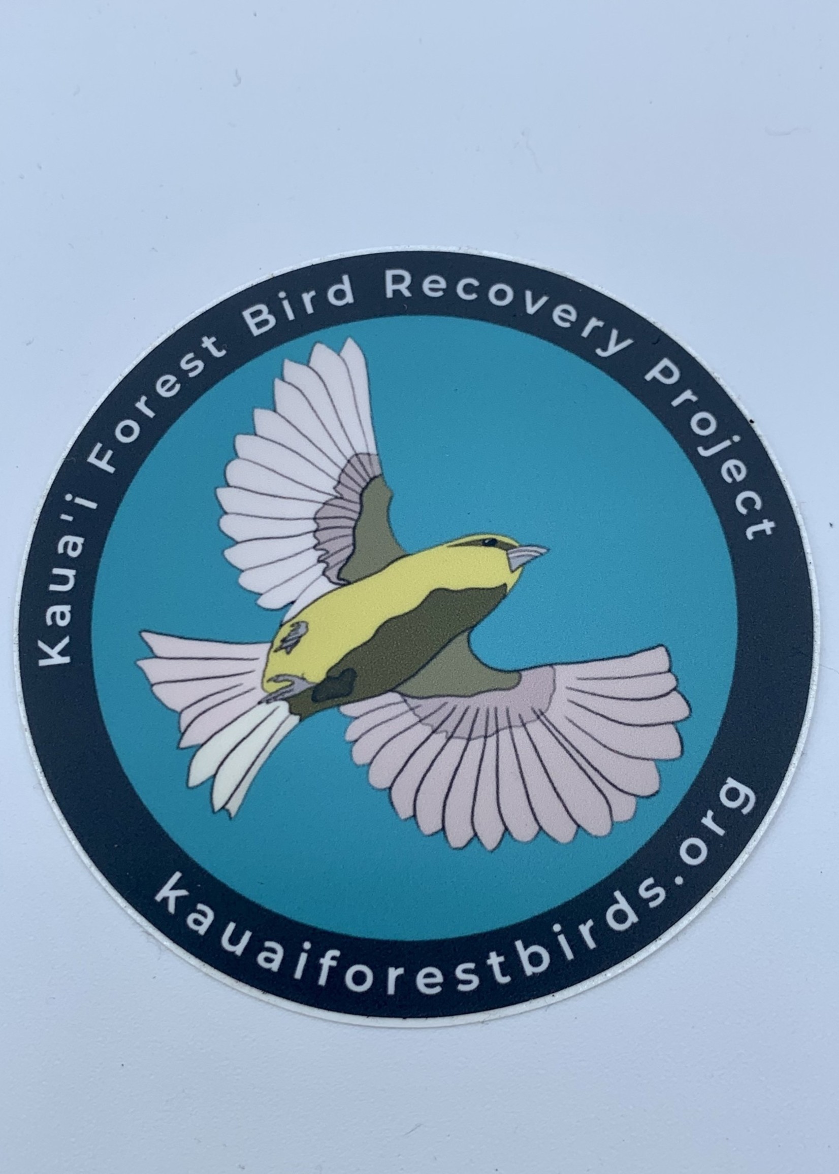 Kaua'i Forest Bird Recovery Project Kauai Forest Bird Sticker -