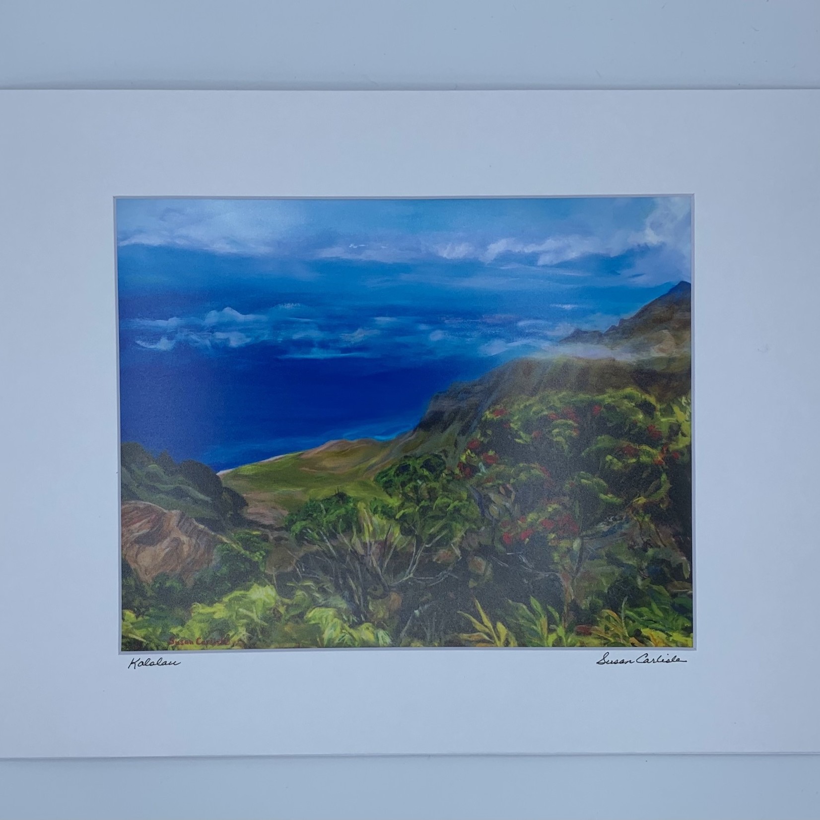 Susan Carlisle Kalalau Print