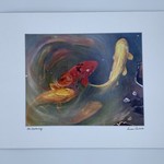 Susan Carlisle Koi Gathering Print