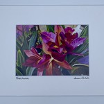 Susan Carlisle Pink Orchids Print