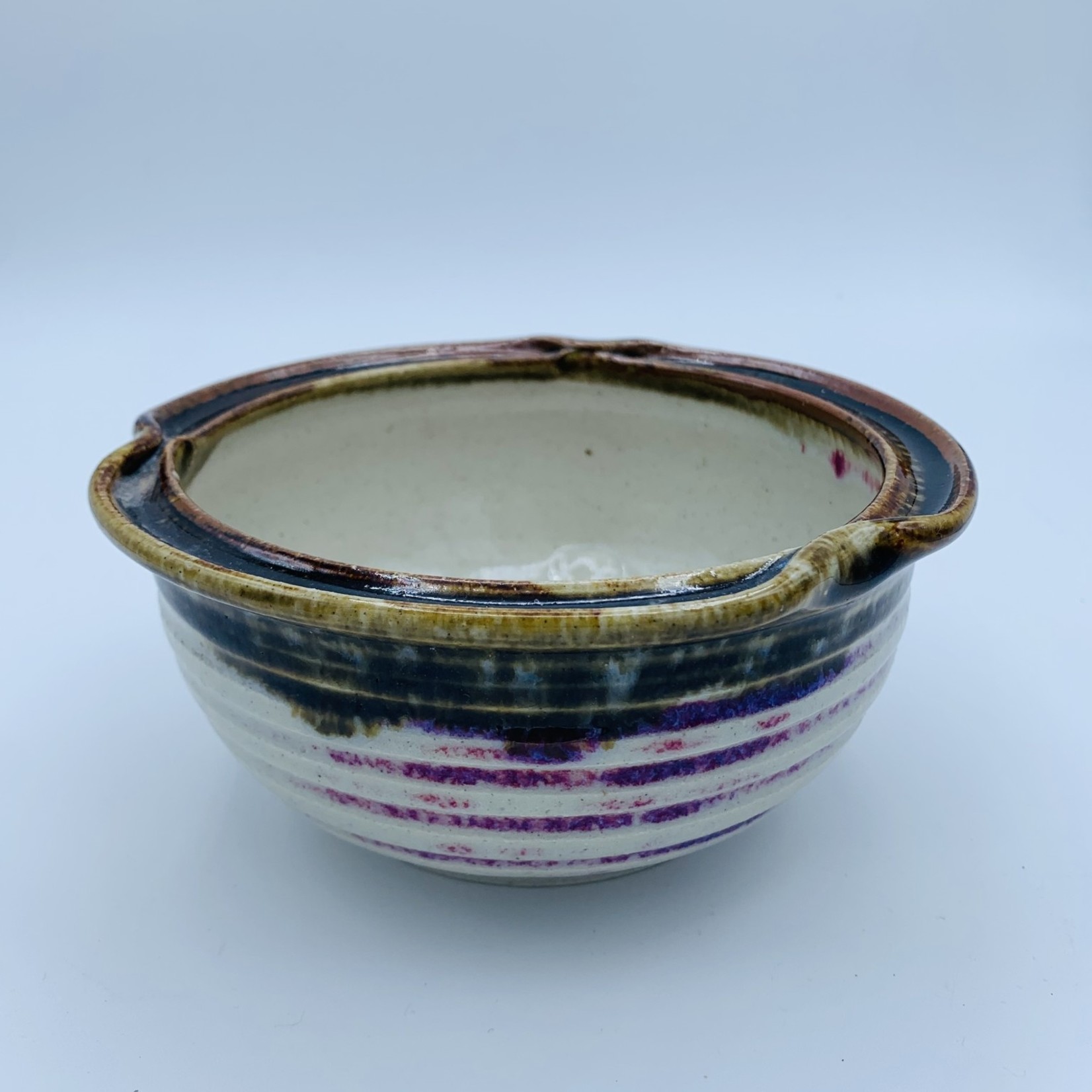 Clay in Mind Split Rim Bowl - Earth Lavender