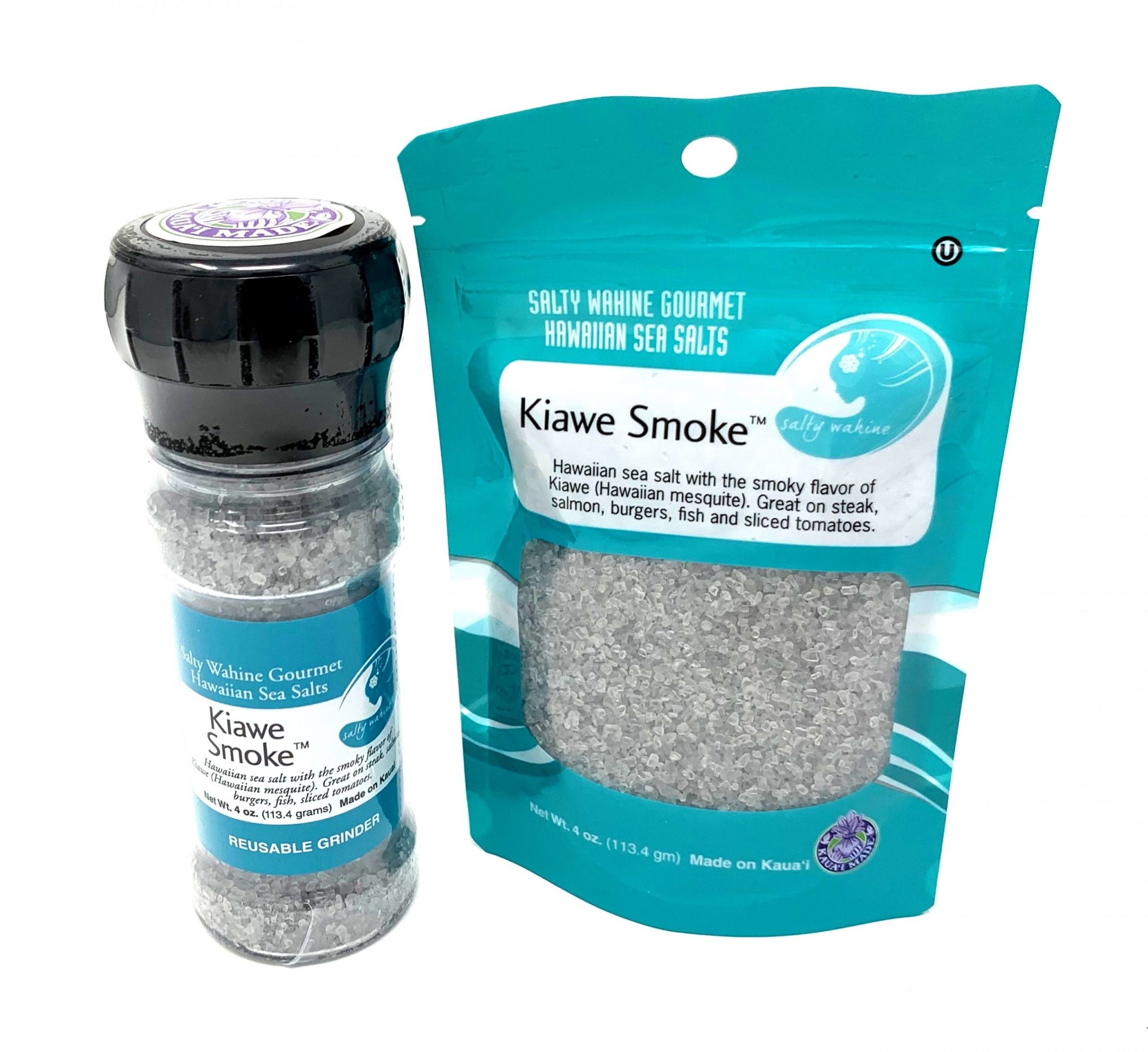 Salty Wahine Kiawe Smoke Salt Alakoko Shop