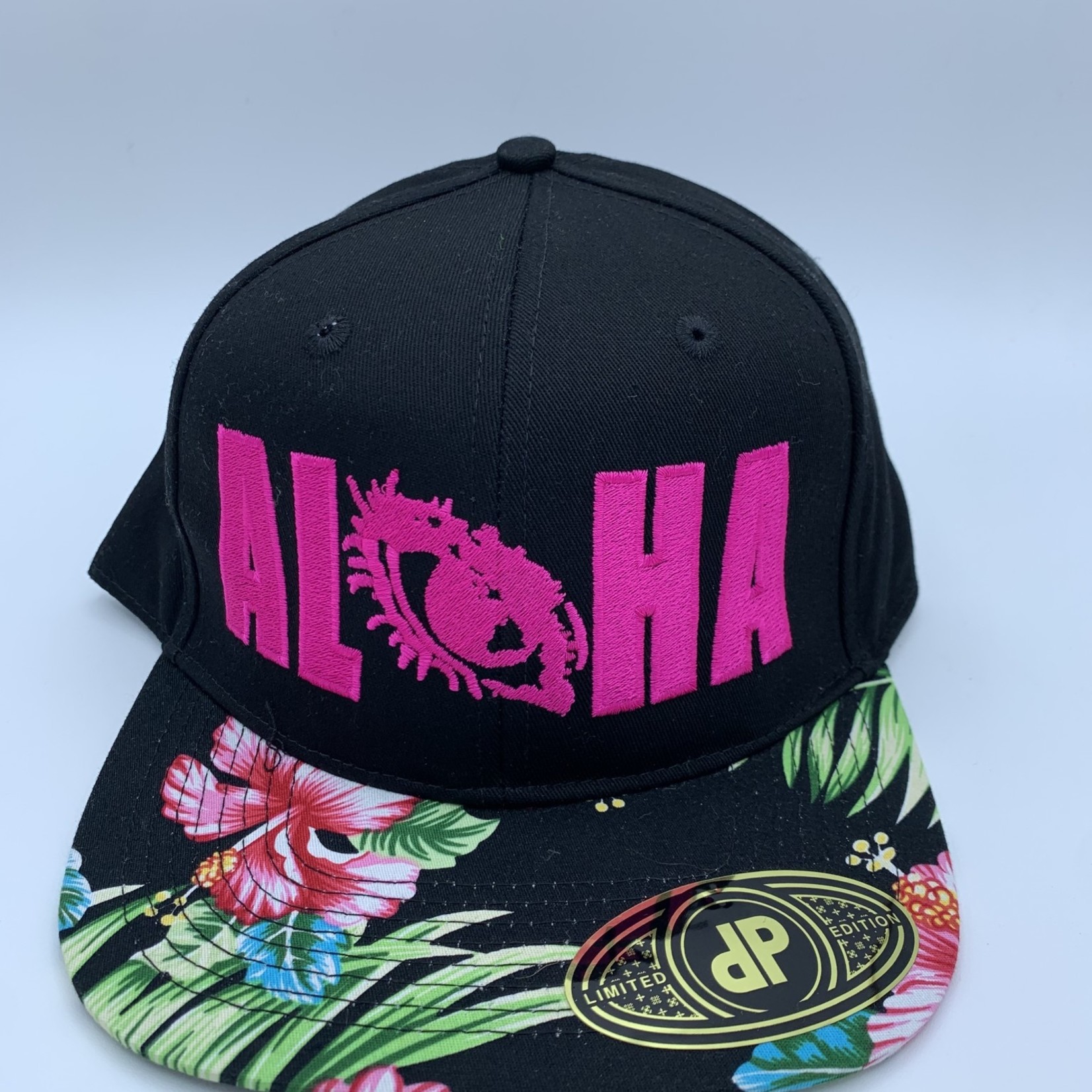 All Red Eye Clothing Floral Red Eye Aloha Flat Bill