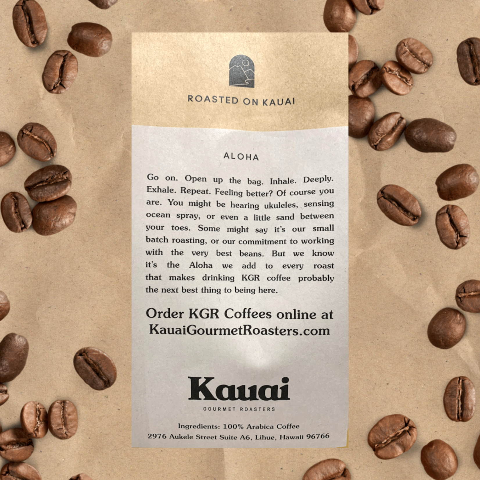 Kaua’i Gourmet Roasters Black Pot Blend - Dark Chocolate & Cinnamon (Full Body)