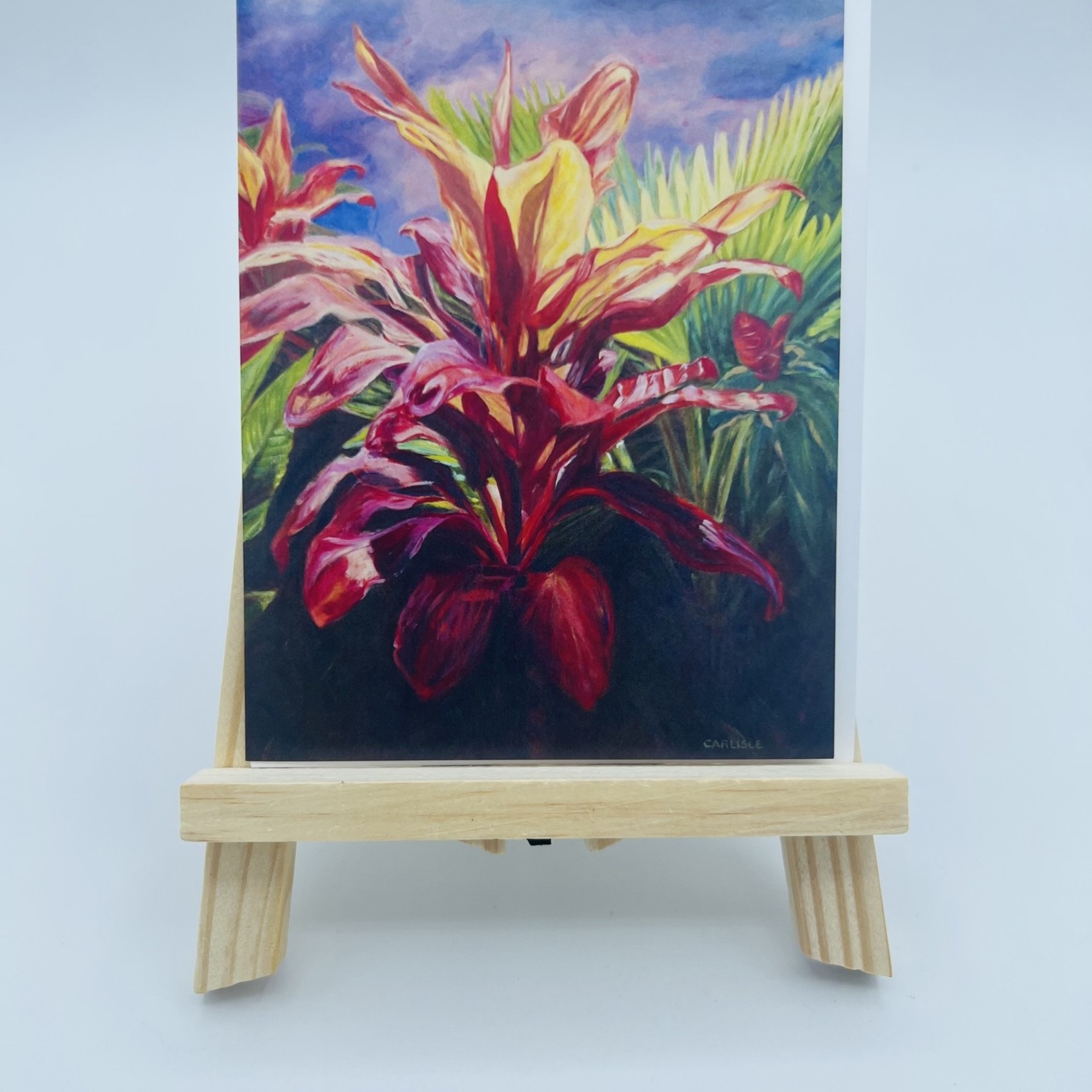 Susan Carlisle Kaua’i Plants -Art Notecard w/Envelope