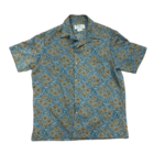 Mission Zero Men's Vintage Tori Richard Aloha Shirt - Liberty House Blue Floral Medium