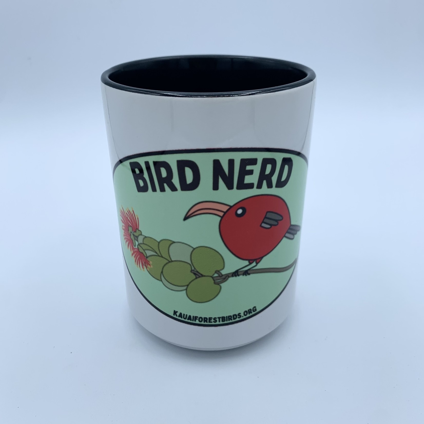 Kaua'i Forest Bird Recovery Project Kaua’i Forest Bird Nerd Large Mug