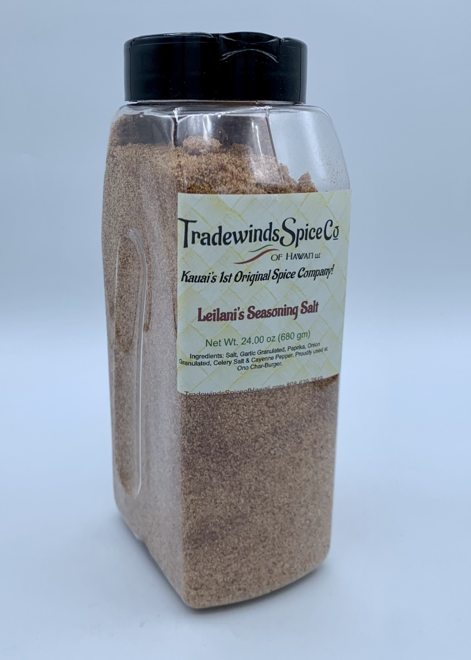Tradewinds Spice Company Leilani’s Seasoning Salt 24 oz. Shaker
