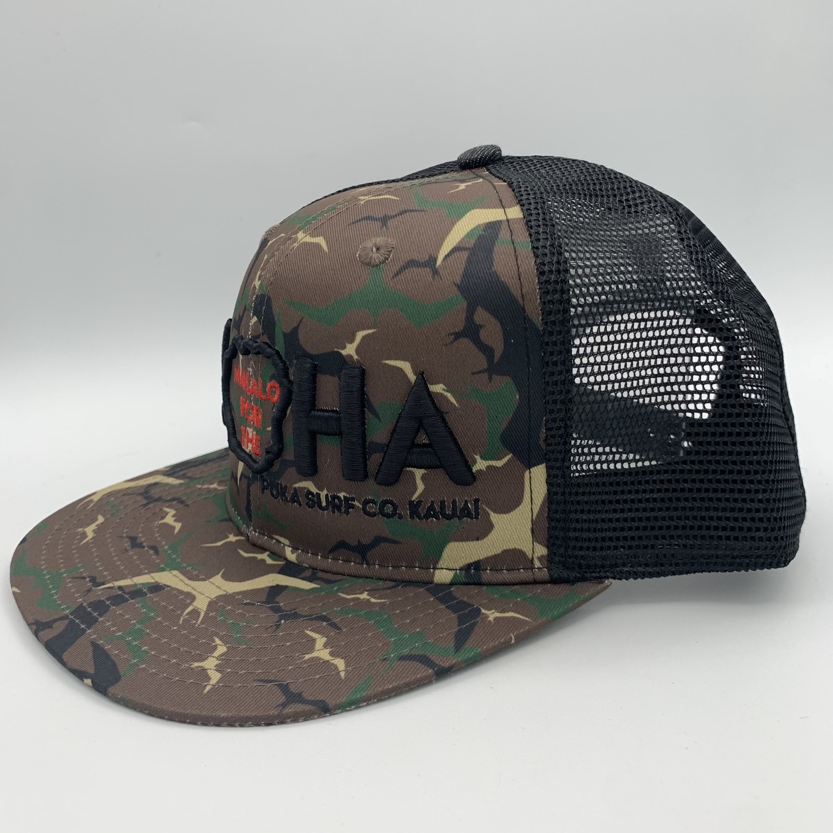 Puka Surf Co. Hawaii Mauka Iwa - Mahalo Aloha Snapback