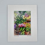Susan Carlisle Orchid Display Print