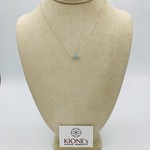 Kione’s Prism Jewelry Solitaire Apatite on Sterling Silver Necklace