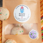 Sugar Skull Funfetti Shortbread Bites