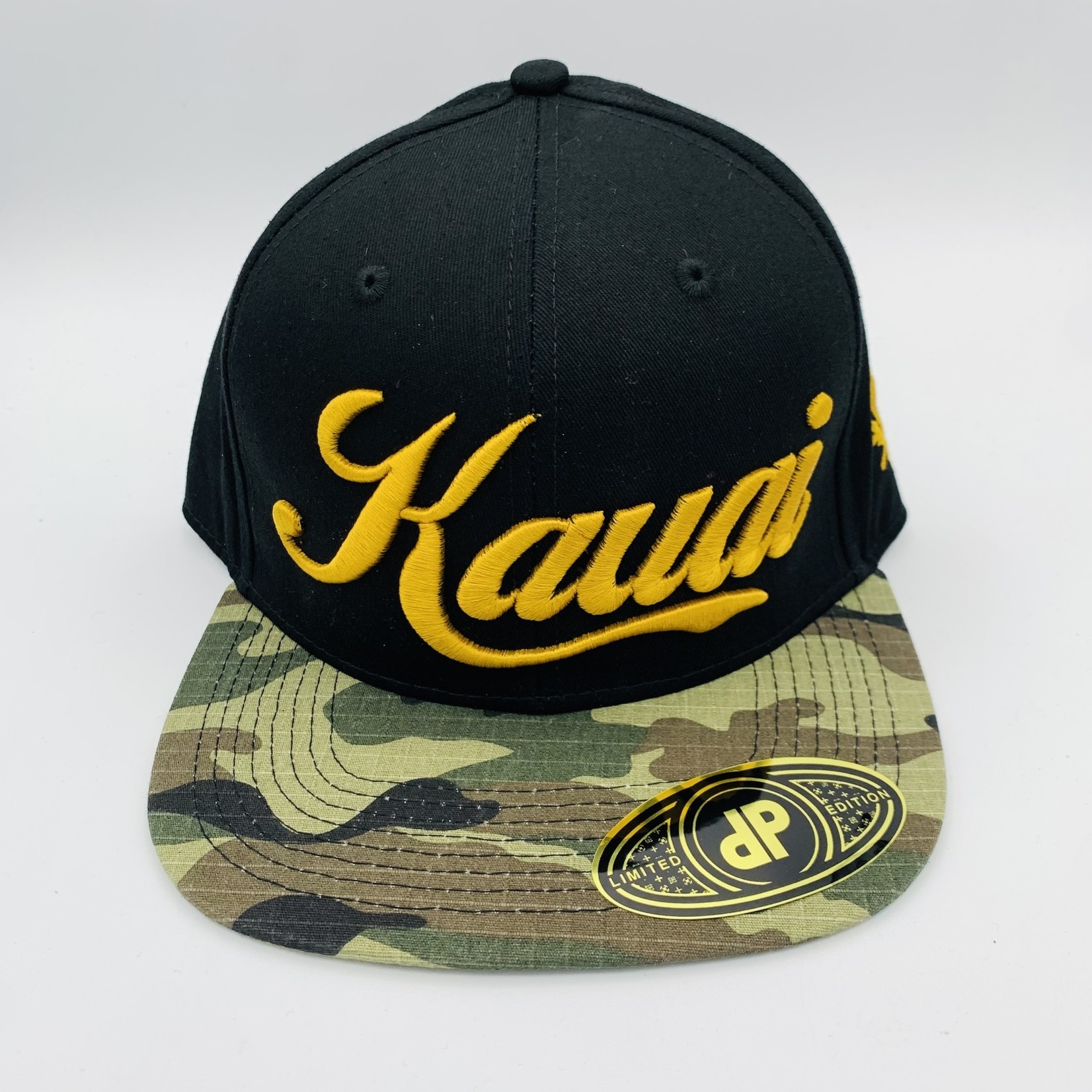 All Red Eye Clothing Classic Black Camo Kauai Flat Bill