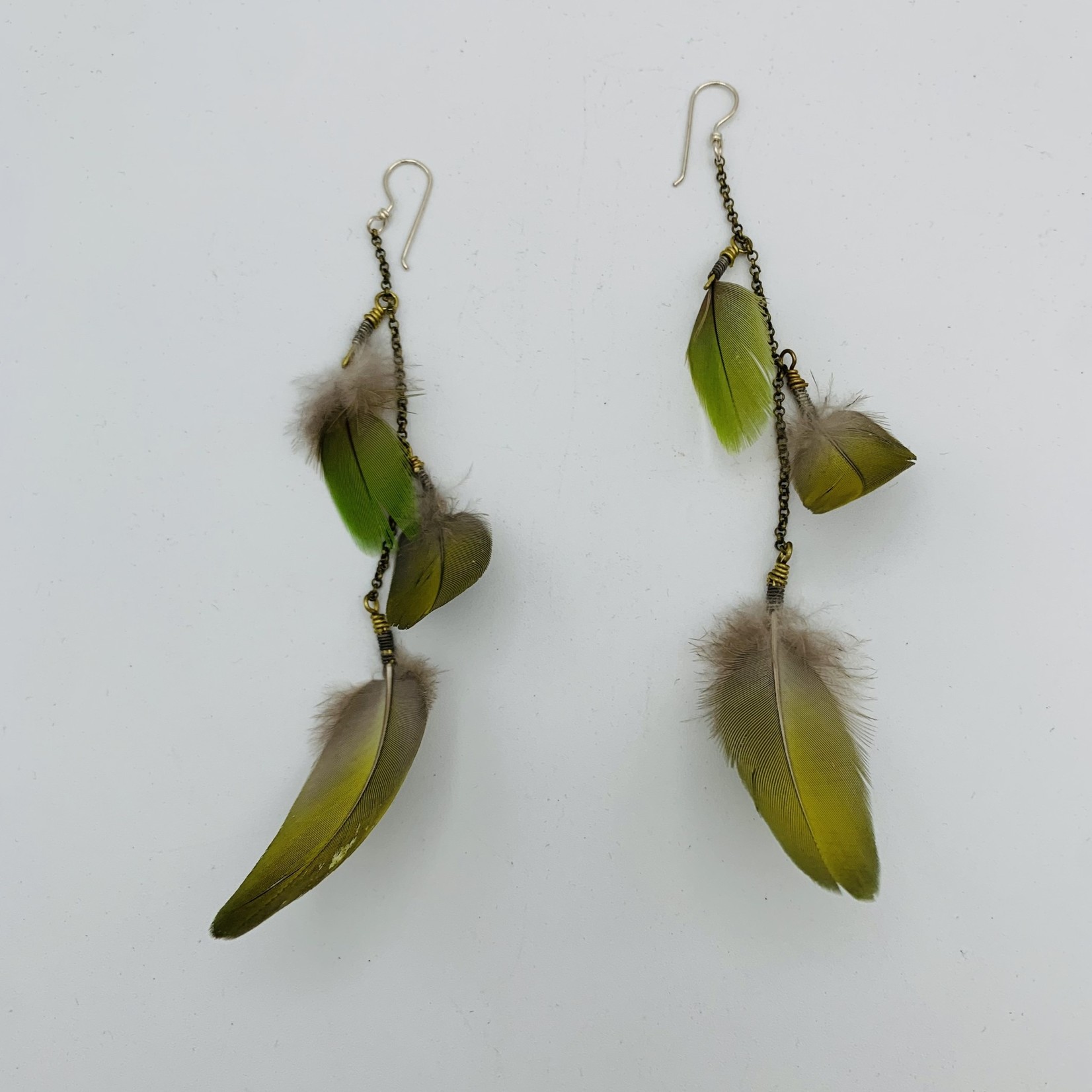 Sequoia Maye Designs Ethical Feather Earring #001