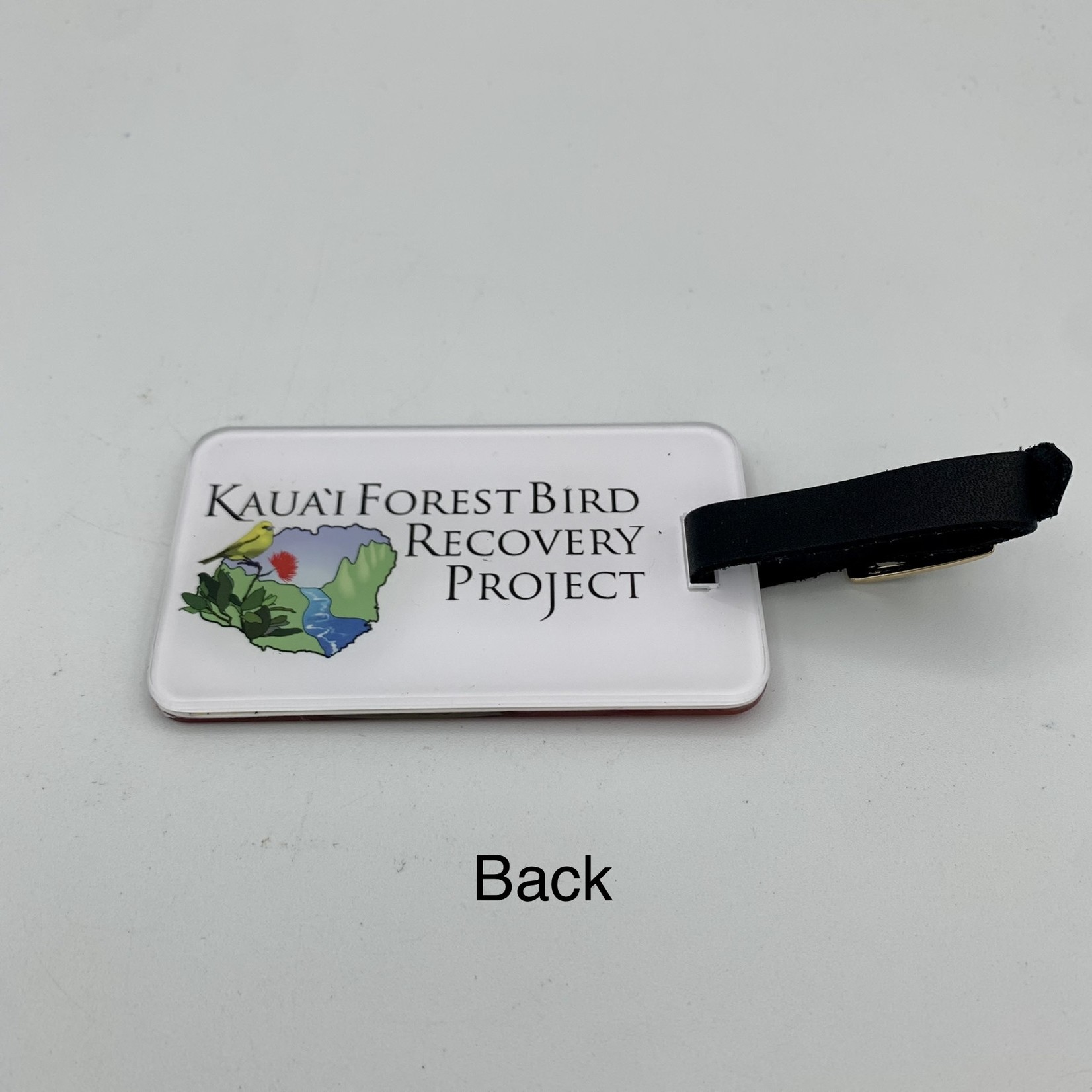 Kaua'i Forest Bird Recovery Project Bird Nerd Luggage Tag