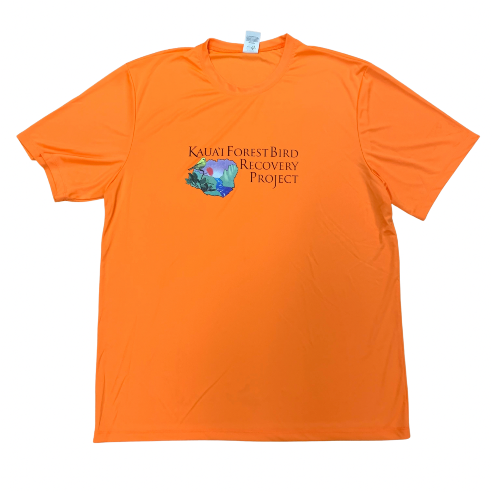 Kaua'i Forest Bird Recovery Project Dri-fit Short Sleeve  - Official Kaua’i Forest Bird Recovery Project