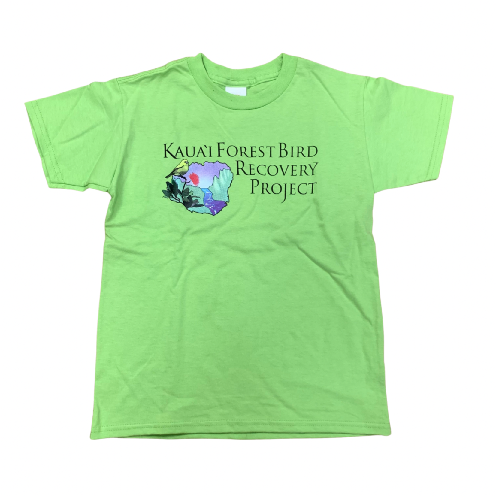 Kaua'i Forest Bird Recovery Project Youth - Official Kaua’i Forest Bird Recovery Project  T-shirt (Asst. Colors)