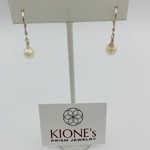 Kione’s Prism Jewelry Akoya Baroque Pearl Sterling Silver Earrings