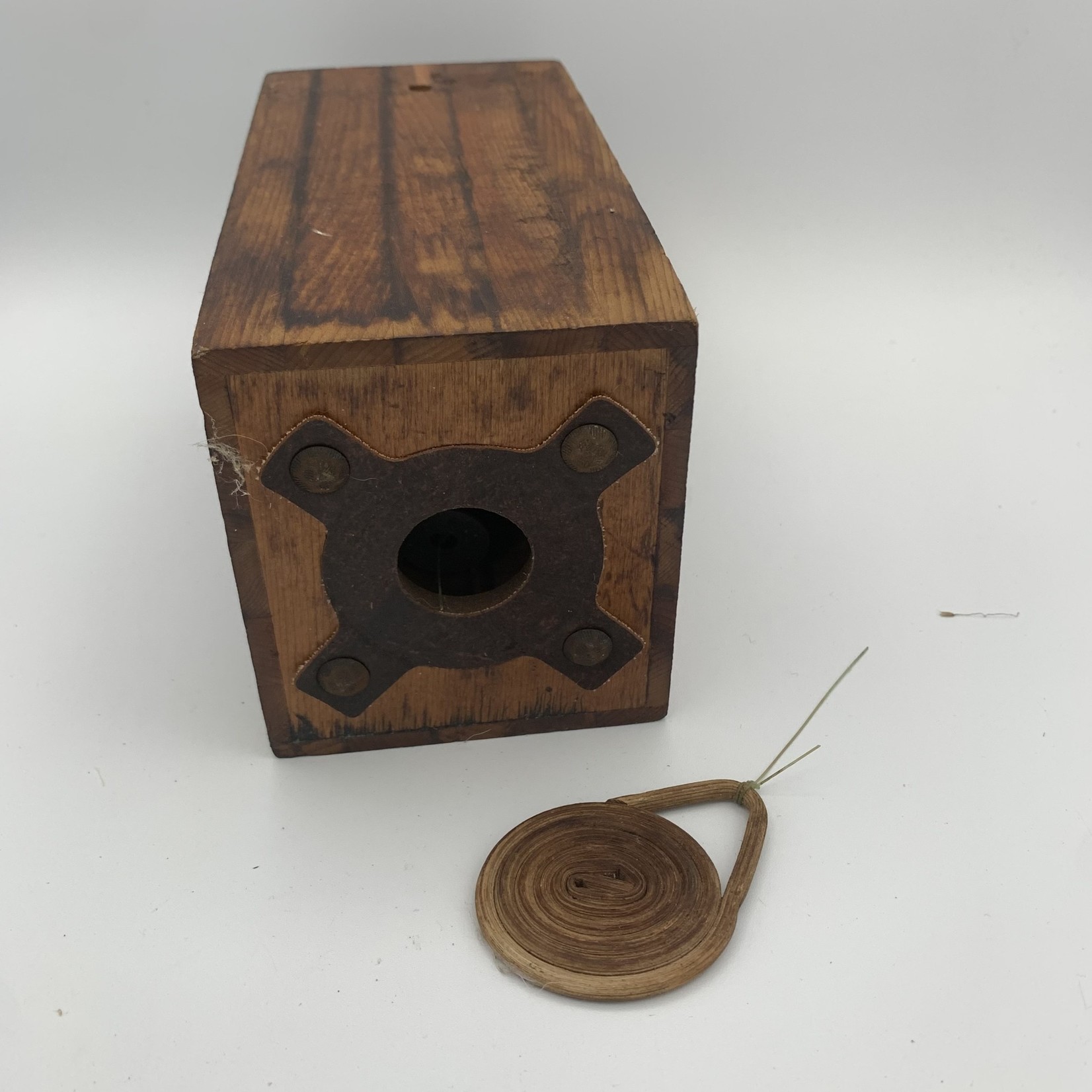 Mission Zero Rare - Vintage Wood Box Wind Chime