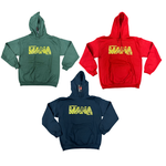 All Red Eye Clothing Mana Hoodie - Yellow Logo