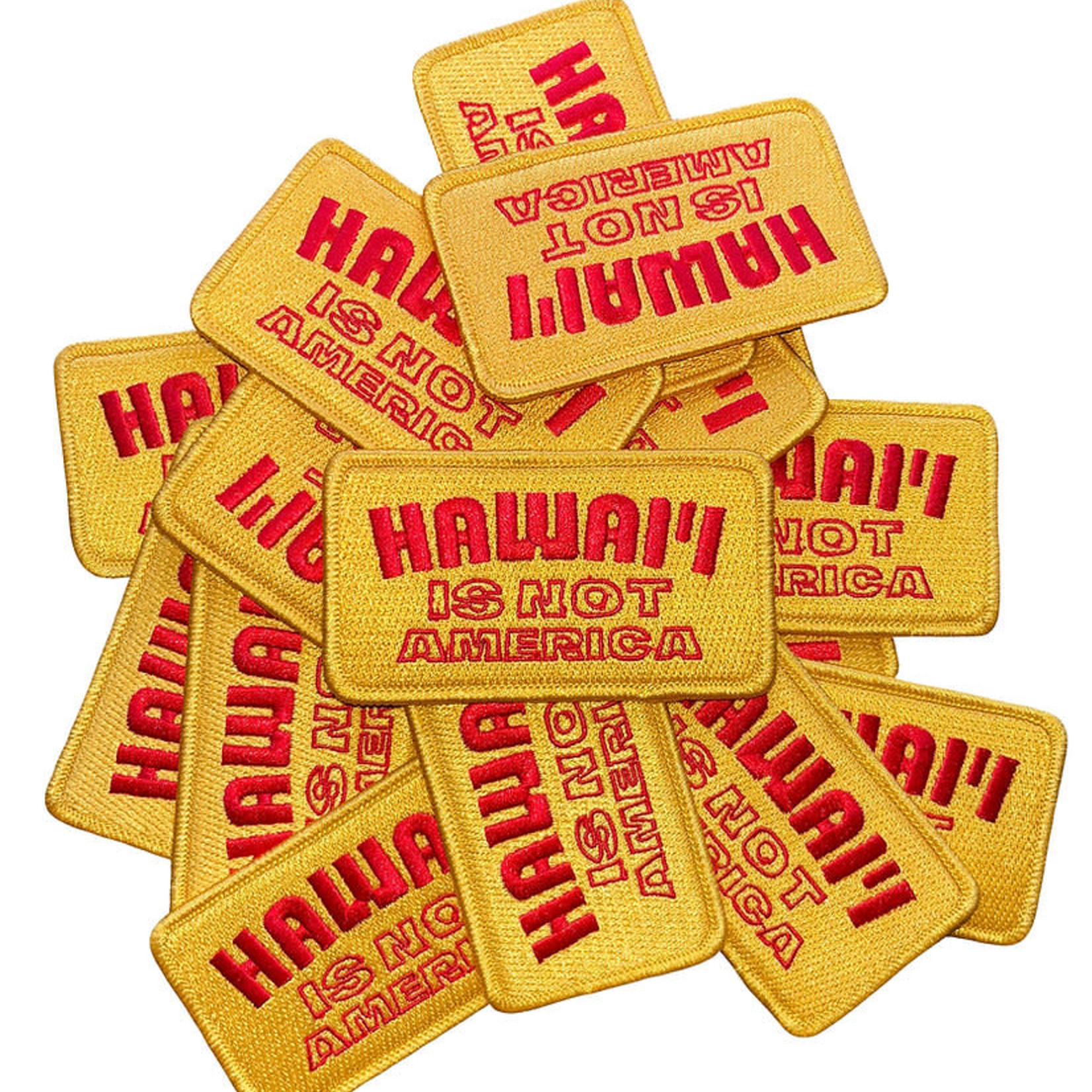 The HK Experience Hawai’i Is Not America Patch 3.5”