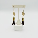 Sequoia Maye Designs Stone + Bullet Shell Tassel