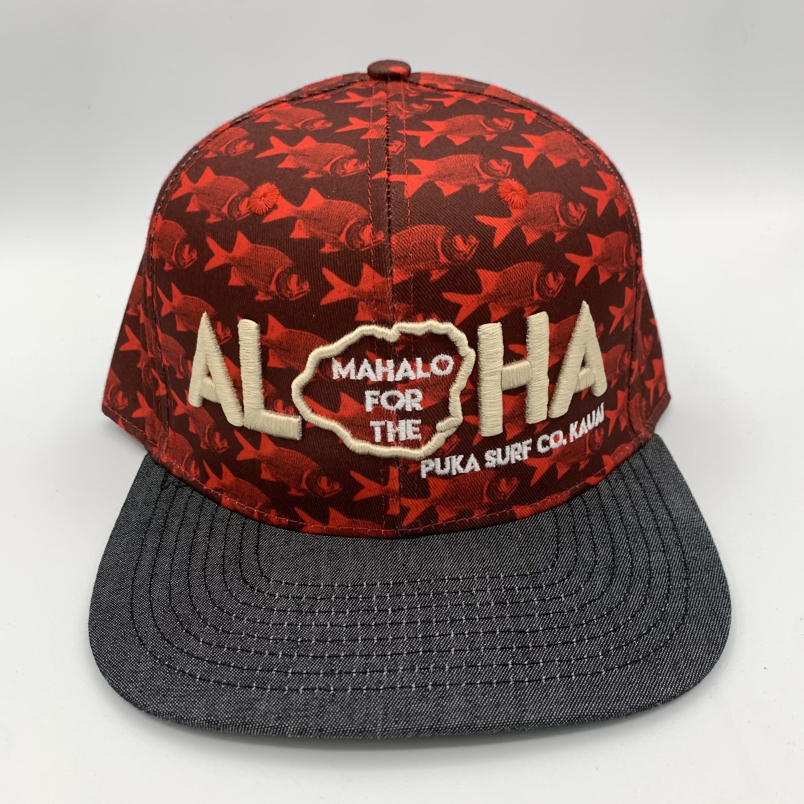 Puka Surf Co. Hawaii Menpachi - Mahalo Aloha Snapback