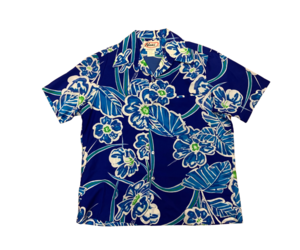 Mission Zero Men's Vintage Aloha Shirt - Premium Sears Hawaii Red