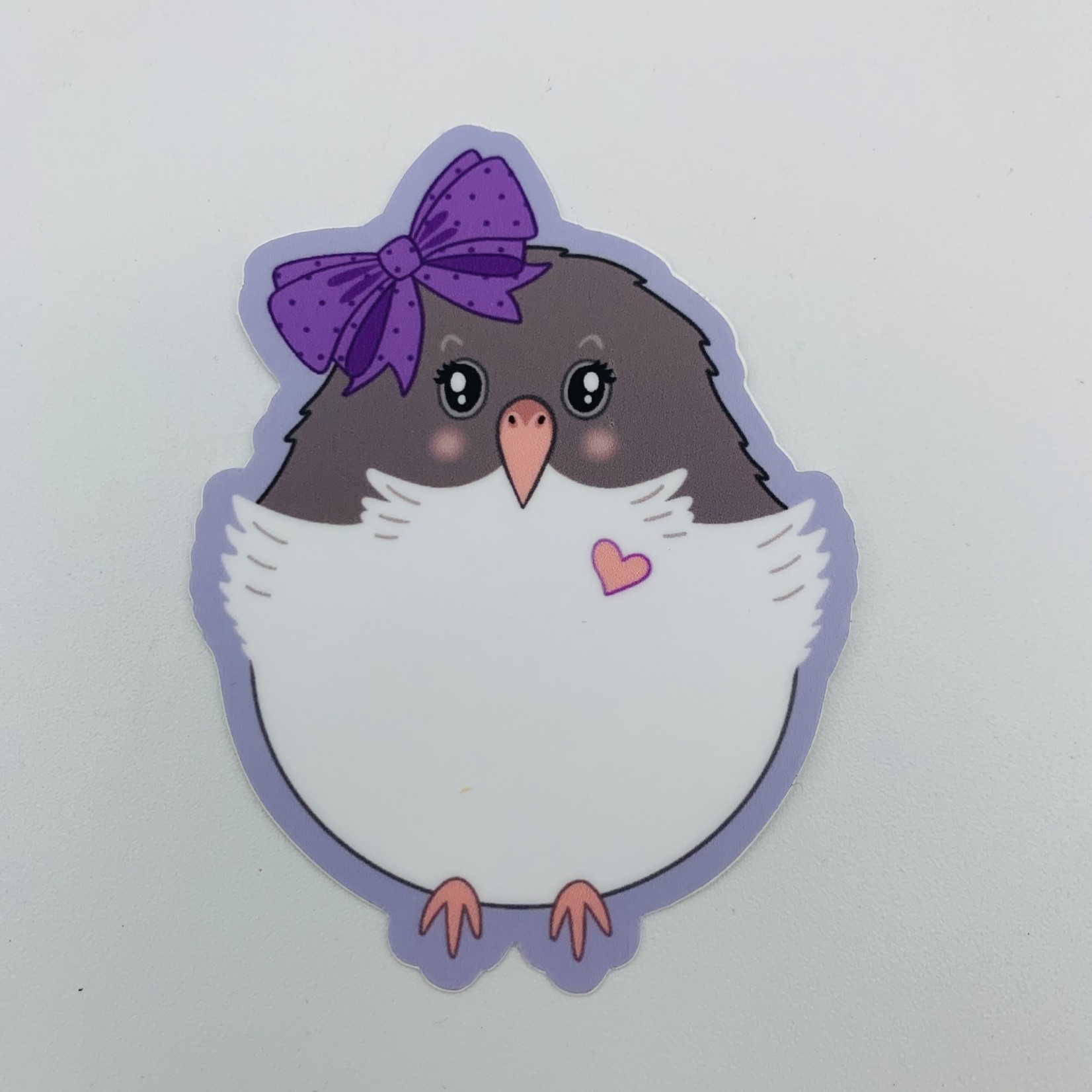 Kaua'i Forest Bird Recovery Project Cute ‘Akikiki Sticker