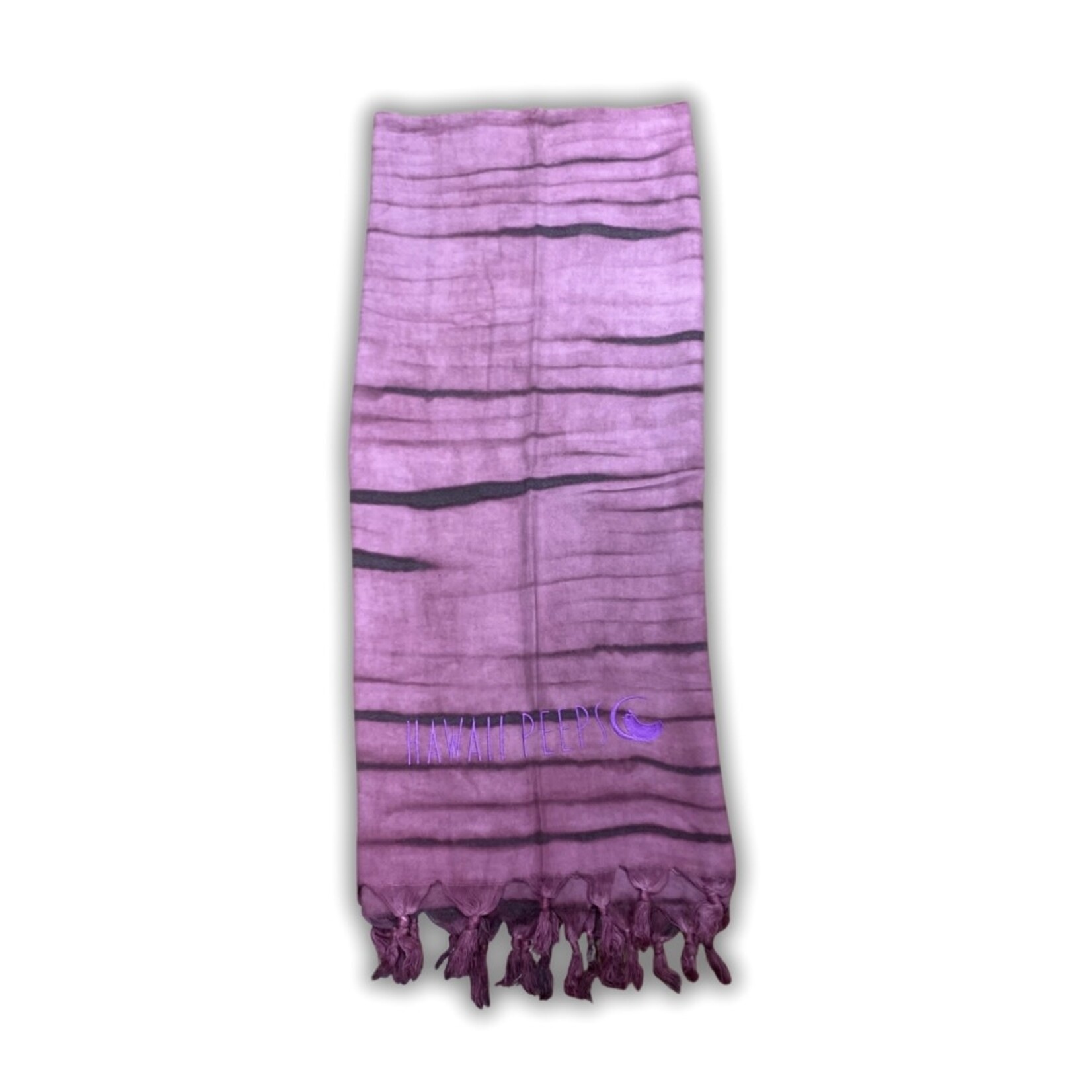 Hawaii Peeps Purple Tie Dye - Hawaii Peeps Turkish Beach Towel