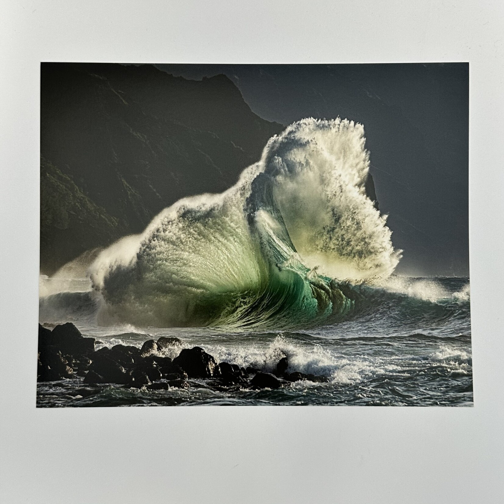 Jocks Photos Twist Green Wave - 8” x 10”