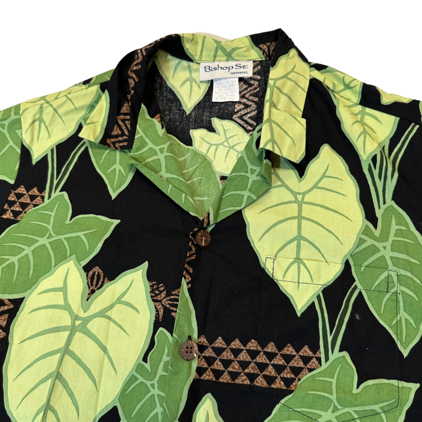 Men's Aloha Shirt - Kalo in Green