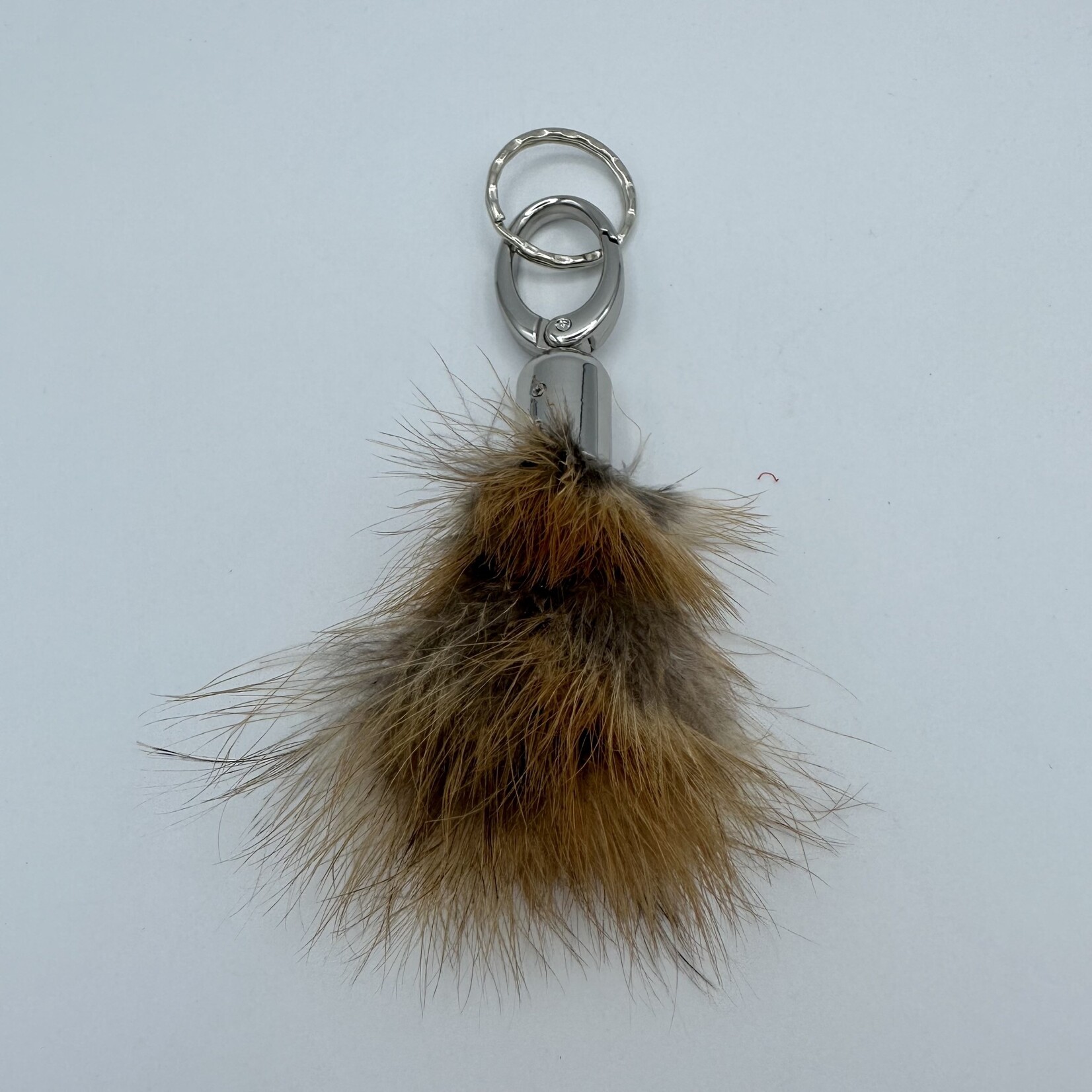 Puka Surf Co. Hawaii Real Kauai Chicken Feather Keychain #020