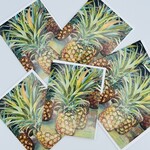 Susan Carlisle Kaua’i Plants 6-Pack Notecards - Pineapples at the Market