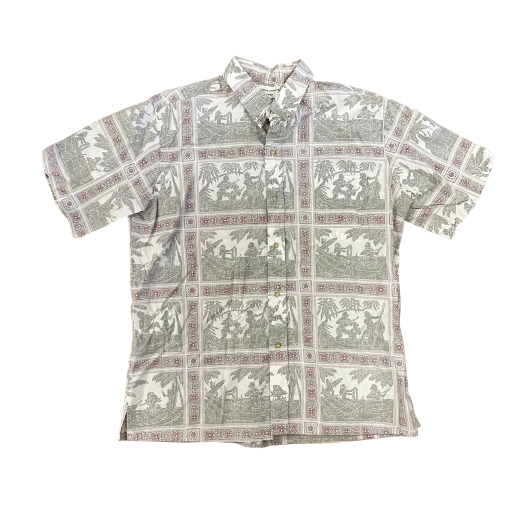 Mission Zero Men's Vintage Aloha Shirt - Reyn Spooner Dietrich Varez  Collection -XL - Alakoko Shop