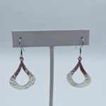 Shell Of A Life Sterling Silver Water Drop Earrings