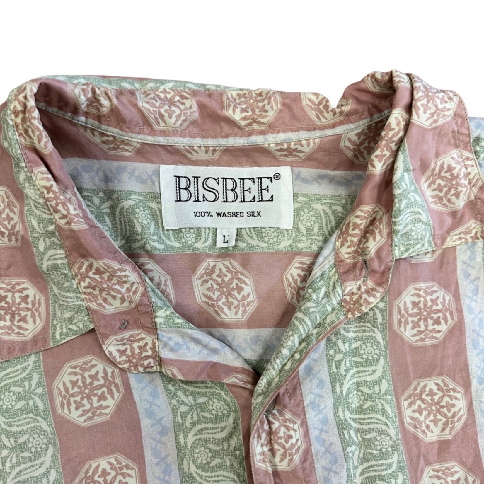 Mission Zero Reloved Bisbee Silk Shirt Large
