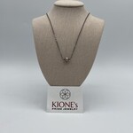 Kione’s Prism Jewelry Freshwater Pearl & Oxidized SS Necklace